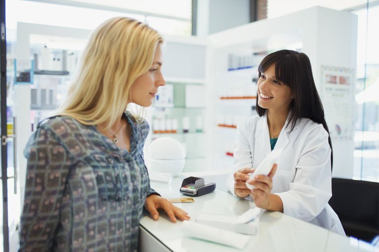 woman-discussing-product-with-pharmacist-in-drugstore-521812551-594d7ccf5f9b58f0fc5b7cae-7123040