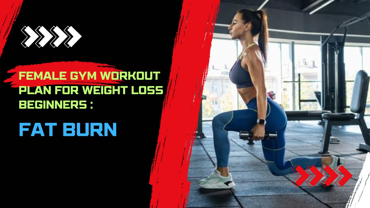 Female Gym Workout Plan For Weight Loss Beginners
