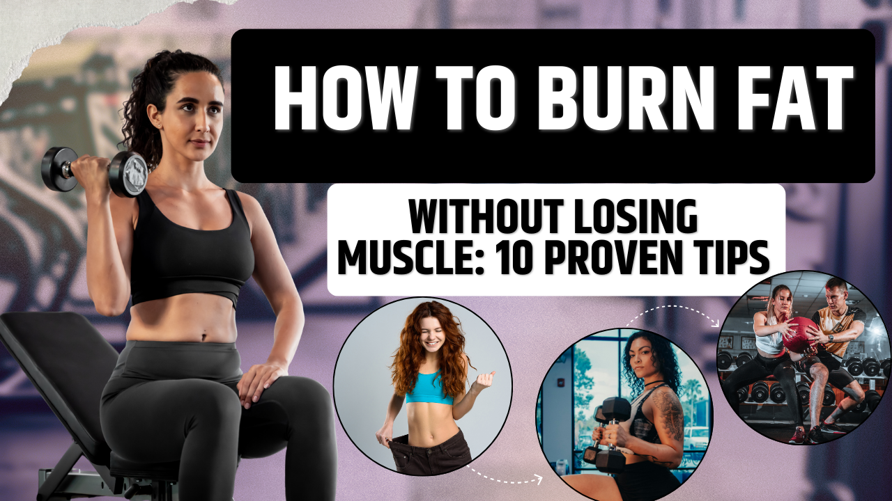 How to Burn Fat Without Losing Muscle