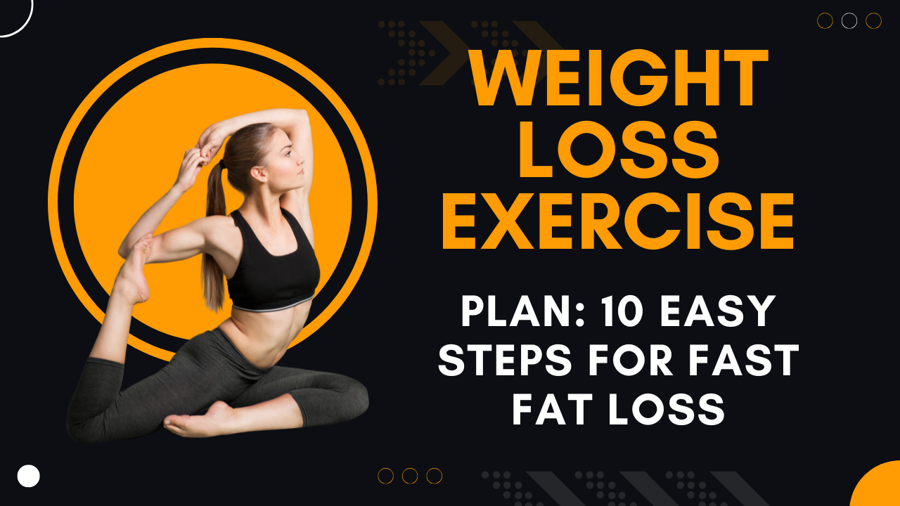 weight loss exercise plan